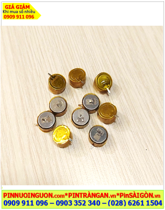 Pin tai nghe Bluetooth MicPower M1040S1 /LIR1040 (chân thép hàn) 3.7v 0.111Wh 30mAh , Nhận thay Pin Bluetooth